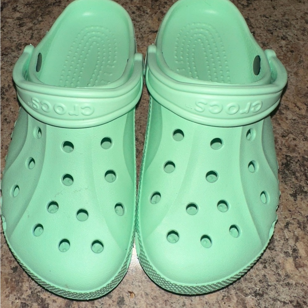 CROCS Women's Mint Green Sandals
